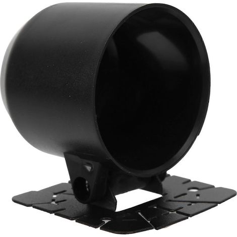 Support de compteur de vitesse robuste, support pour un seul instrument, noir, universel pour voiture, camion, moto