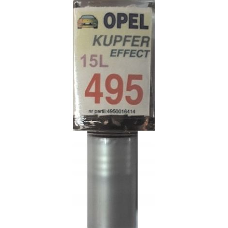Retoque de pintura para coches Opel 495 15L Kupfer, reparación de arañazos, 10 ml Arasystem (1/5)