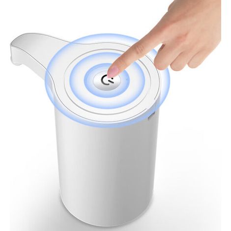 Pompe à Eau Intelligente Automatique pour Bidons Domestique - Distributeur avec Système Contrôle, ABS, 1.4L/min, 1200mAh, Compatible Tous Types (1/5)
