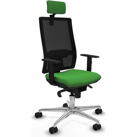 Piqueras y Crespo 1D086N2 fauteuil de bureau vert moderne (1/3)
