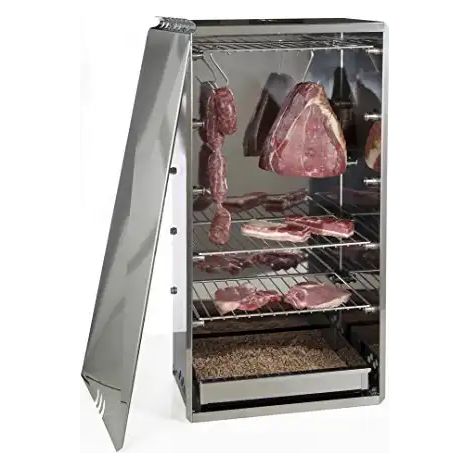 Reber 10030 N Affumicatore Medio, Carne, Pesce, Formaggi, Verdure, Inox, Grigio (1/5)