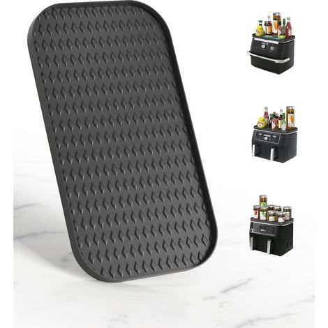 Accessoires Plat AirFryer Silicone Friteuse à Air Accessoires Tapis Silicone (1/5)