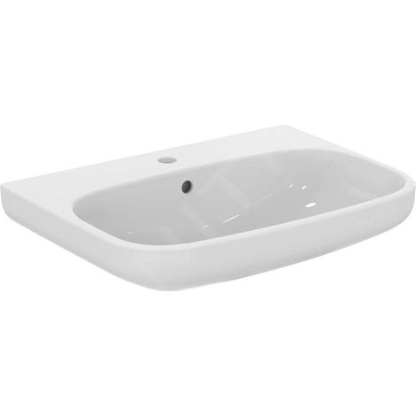 Ideal Standard i.Life A - Lavabo 650x480 mm, avec trop-plein, trou pour robinetterie, blanc T470401 (1/5)