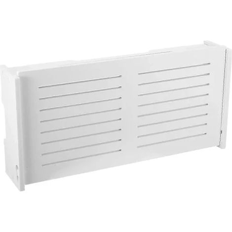 Boîte de rangement pour routeur sans fil, support mural pour panneau sans fil, porte-bornier, organisateur de câbles, décoration intérieure (1/5)