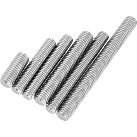 Vis à tige filetée entièrement métriques en acier inoxydable M3 M4 M5 (1/5)