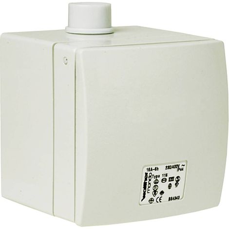 Presente a muro Walther Werke 116 grigio chiaro 16 A 400 V (1/3)