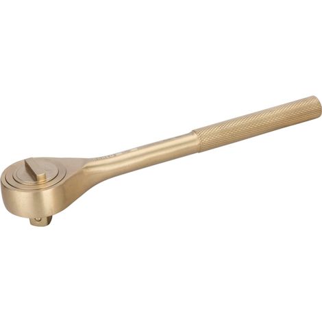 Bahco Funkenfreie 1/2-Umschaltknarre aus Aluminiumbronze, 245 mm