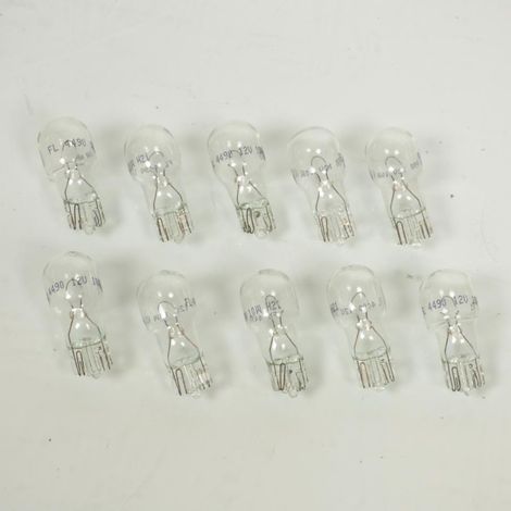 glühlampe x10 glassockel t13 12v 10w w2.1x9.5d flosser 4490 für (1/4)
