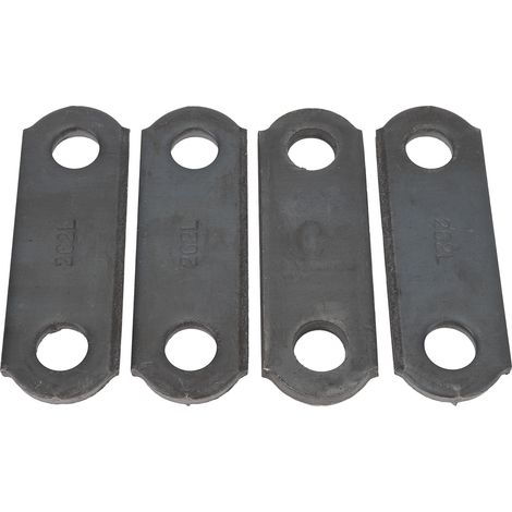 sangles de fixation pour ressorts à lames de remorque, entraxe de 2 5/8 pouces, ressorts à double œillet, trou de 9/16 pouce, manilles d'essieu de suspension (1/5)