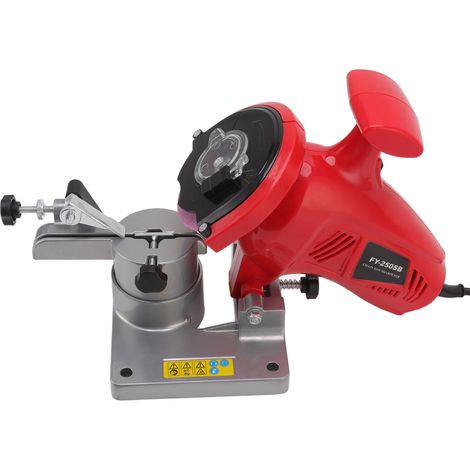 Affûteuse de chaîne électrique 250 W en aluminium, chaîne de 100 mm, prise UE 230 V (1/5)