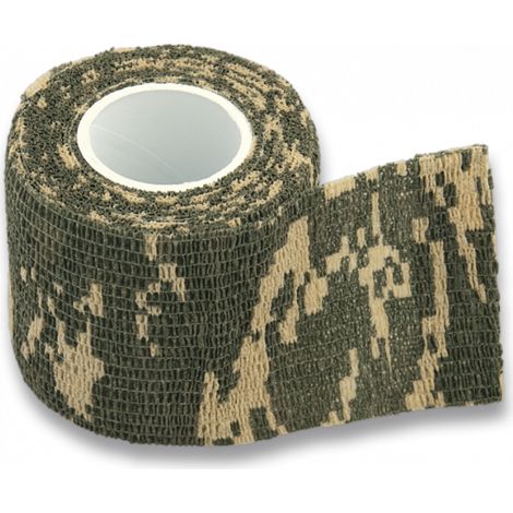 Cinta Auto Adhesiva Para Cubrir Armas, Linternas Y Otros Accesorios Camuflaje Albainox 33798