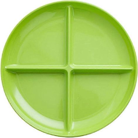 Bols à fruits, assiette compartimentée en résine, assiette à quatre ou trois compartiments, plateau de collations, fruits (1/5)