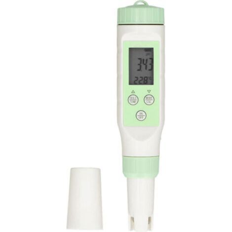 3-in-1 Water Quality Tester with Bluetooth Function, TDS and pH Temperature Measurement, Backlit Display, Accurate for pH and Solubility Testing (1/5)