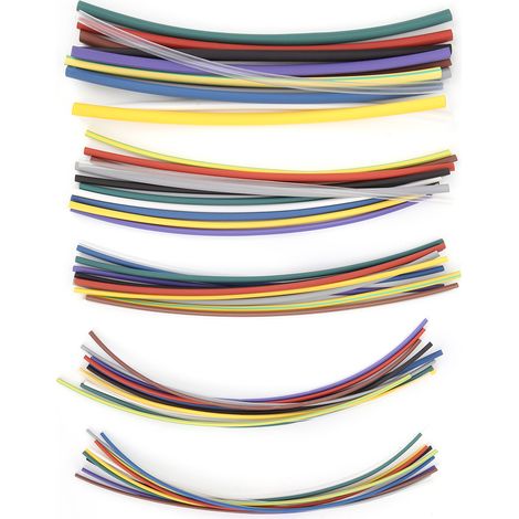 Kit de 55 gaines thermorétractables pour câbles et fils. (1/5)
