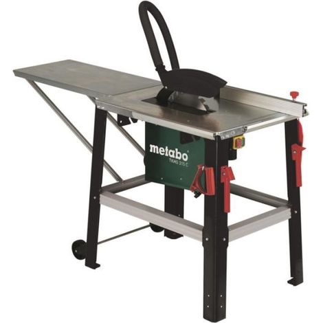 Metabo – Scie sur table 315mm – Puissance 2000W – Moteur induction silencieux – Frein moteur et protection surcharge – Pour bois d'équarrissage - TKHS 315 C (1/2)
