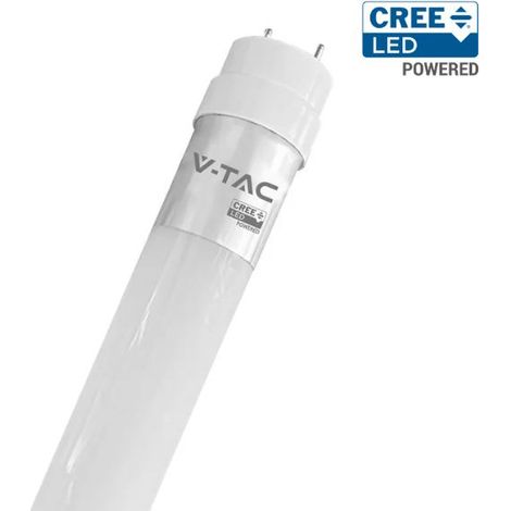 Tube LED T8 G13 60cm 7W 150lm/W CREE Chip V-TAC VT-007 - 160 deg - Blanc neutre - 4000K (1/5)