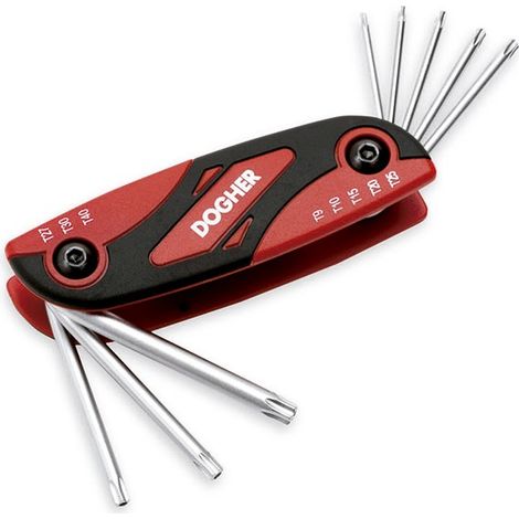 Couteau de poche Jeu de clés à douille 8 pièces TS10-TS40  DOGHER 609-018