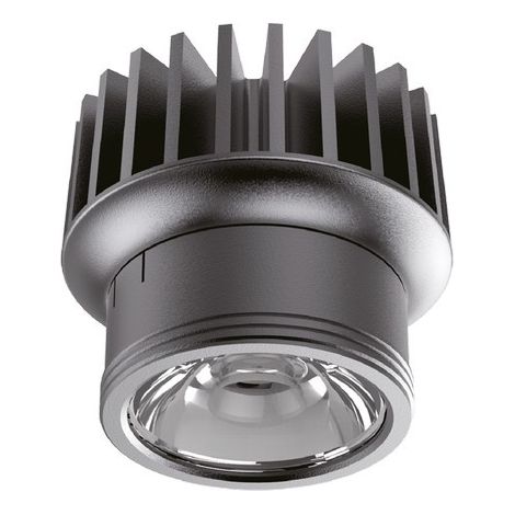 Ideal Lux DYNAMIC Encastré LED 10W Noir, 3000K