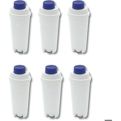 Filtre À Eau - Compatible Delonghi ECAM ESAM ETAM - Certifié TüV - Pour Machine À Café Et Espresso - Lot De 6