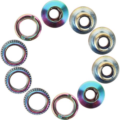 Vis de plateau en alliage d'aluminium pour VTT (lot de 15) - Pratiques et portables (1/5)