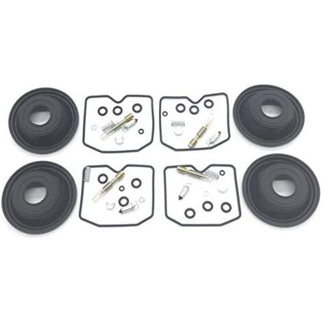 Kit de réparation de carburateur 4 pièces avec diaphragme compatible avec Bandit Gsf 600 S 96-03 (1/5)
