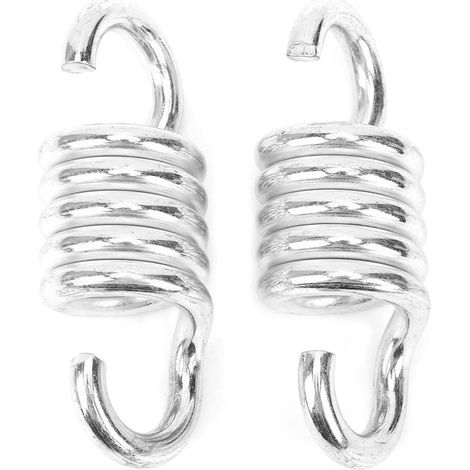 Muelle de columpio de alta resistencia, ganchos giratorios dobles de alta resistencia para hamacas y sillas colgantes. (1/5)