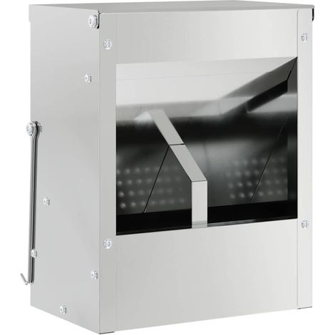 Distributeur pour lapins Argent 20 x 12,5 x 25 cm