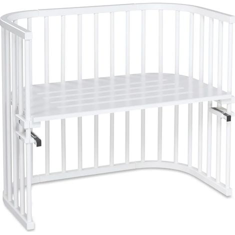 [GEBRAUCHT] B-Ware Babybay Beistellbett Kinderbett Babybett Maxi Liegefläche Weiß Buchenholz Bett