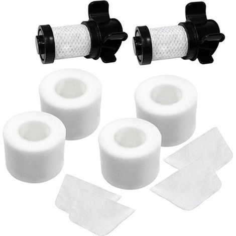 Filtre 2x + 4 filtres compatibles avec les aspirateurs Ionflex Duoclean IC205, IF100, IF150, IF160, IF170, IF180, IF251, IF200, IF201, IF202 et IF205. Remplace le filtre Xpremf100. (1/5)