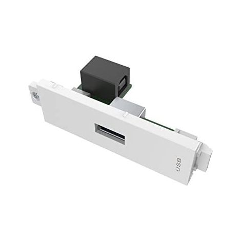 Vision tc3-usba USB auf Wandplatte - Steckdosenschlüssel white