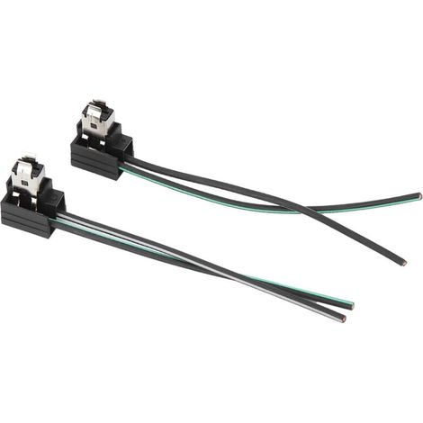 conectores de cableado para bombillas de faros delanteros, adaptadores de enchufe para bombillas H1. (1/4)