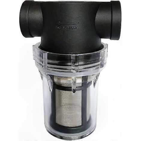 Filtre de pompe à eau 1/2 pouce avec tamis inox 100 mailles, protection robuste pour canalisation, crépine hydraulique durable, accessoire plomberie standard. (1/5)
