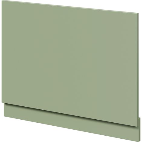 Olive Green MDF 700mm End Bath Panel with Plinth (1/4)
