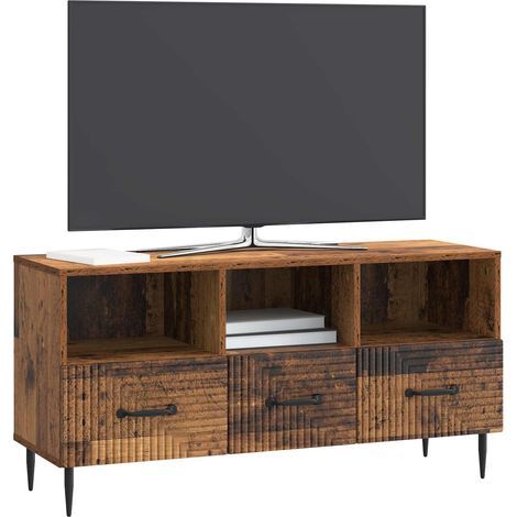 Maison Exclusive - TV-Schränk Altholz 102 x 34,5 x 50 cm Holzwerk