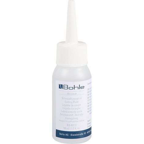 BOHLE Schneidflüssigkeit Silberschnitt® 50 ml für Ölglasschneider (1/2)