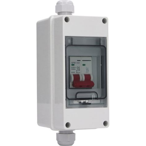 Interrupteur de charge photovoltaïque DC500, interrupteur extérieur dédié, indice de protection IP65, 16 A (1/5)