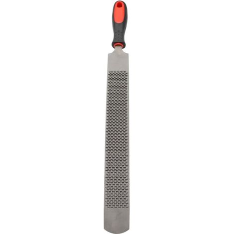 Râpe à sabots de 45 cm (18 pouces) - Couvre-sabot avec poignée en caoutchouc, outil de maréchalerie en acier au carbone pour chevaux, chèvres, vaches et ânes, robuste et durable (1/5)