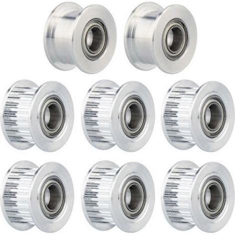 3D-Drucker-Umlenkrolle GT2, 20 Zähne, Synchronriemenscheibe, Innenbohrung 5 mm, Breite 6 mm, geeignet für VzBoT 3D-Drucker (1/5)