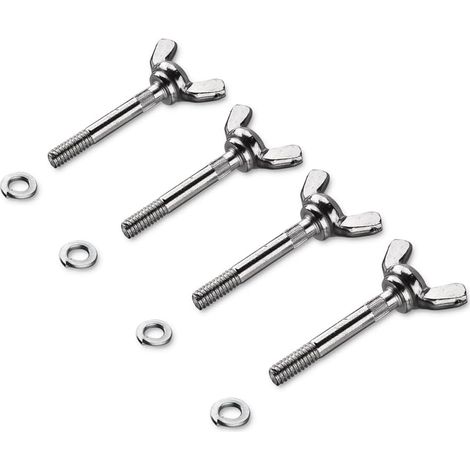 Kit de Boulons à Ailettes pour Échasses de Remplacement pour Décoration de Peinture sur Cloison Sèche 4 Paquets (1/5)