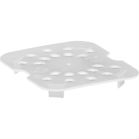 Égouttoir GN 1/6 - 16.2 x 17.6 cm - Translucide - Lot de 6 - Cambro