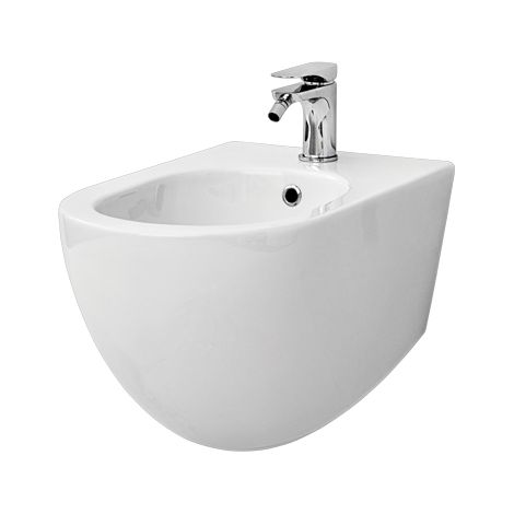 Bidet File 2.0 sospeso cm. 53x37 bianco lucido con fissaggio (1/4)
