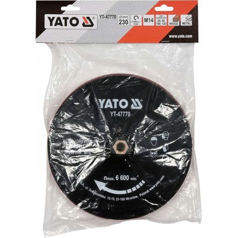 Protezione in velcro 230 mm M14 + accessori - YT-47770 (1/4)