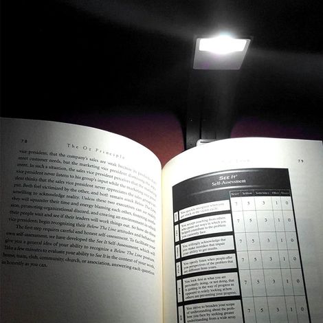 Lampe de lecture LED réglable, bureau compacte rechargeable pour (1/5)