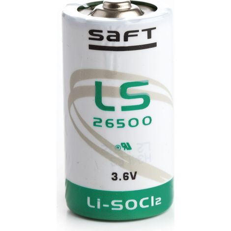 Pile SAFT LS26500 - C - Lithium - 3,6V - 7,3Ah
