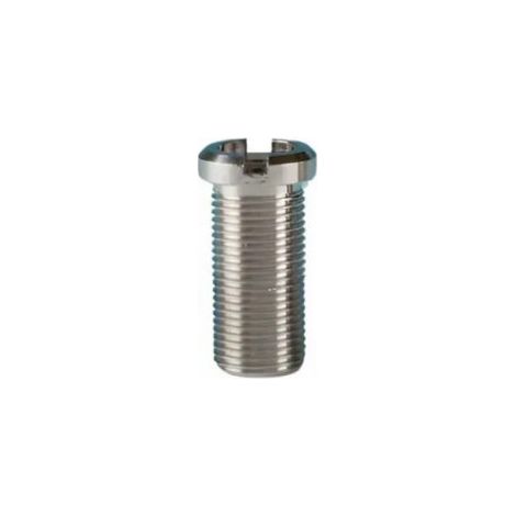 Einzelne Schraube für Spülbeckenablauf aus Edelstahl, Durchmesser 12 mm, Höhe 20 mm (1/2)