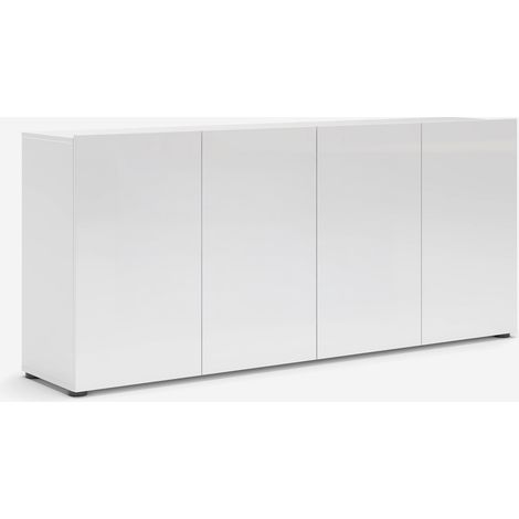 Aparador de salón de 4 puertas con estantes Mister Giorno (1/5)
