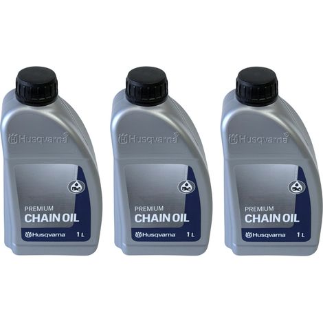 Husqvarna 3x Kettenhaftöl 1 Liter mineralisch ( 3x 579396001 )