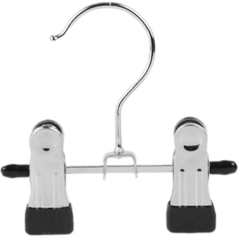 Cintres doubles pour bottes, cintres multifonctionnels avec pinces de rangement pour chaussettes, chapeaux, serviettes et sacs. (1/4)