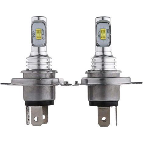 Set mit 2 H4 9003 HB2 LED-Lampen, Fern- und Abblendlicht, 35 W, 4000 lm, 6000 K, für Autos (1/5)