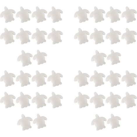 40 Pièces Éponge Absorbante D'Huile Réutilisable Filtre de Piscine Outils de Nettoyage D'Écume de Crasse pour Bain à Remous et Piscine (1/4)